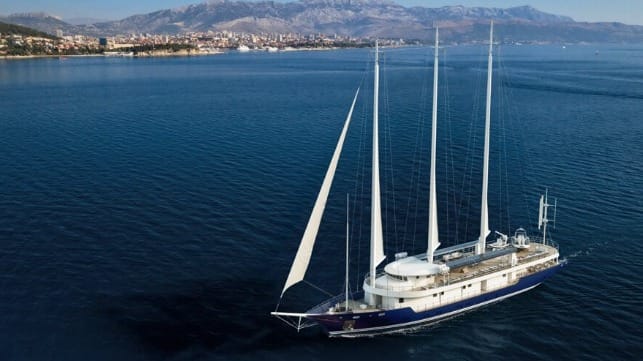 electric sailing ship