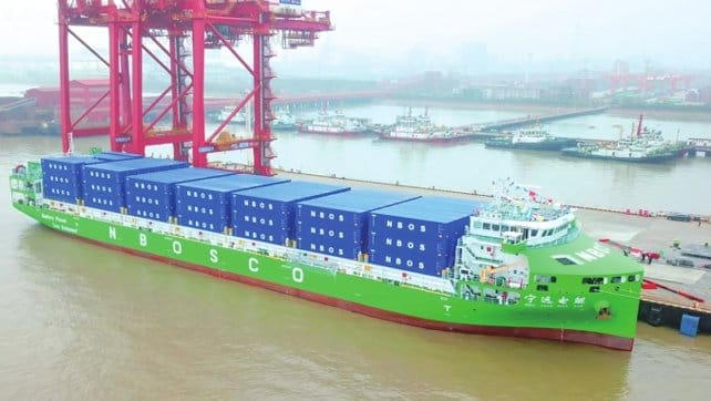 electric containership