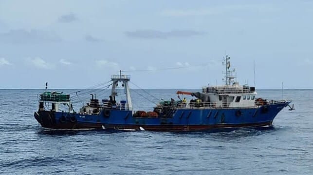 Chinese fishing vessel