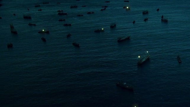 chinese fishing armada