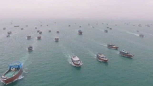 Iran dhow parade
