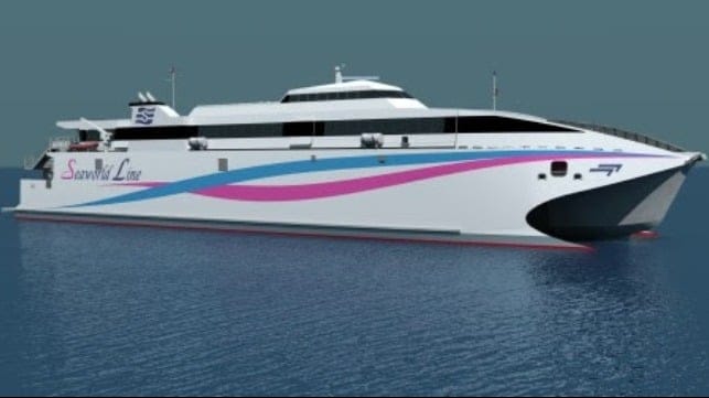 Kongsberg Maritime signs inaugural deal with Incat for large-size waterjets