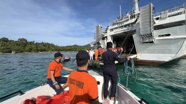 ferry evacuation