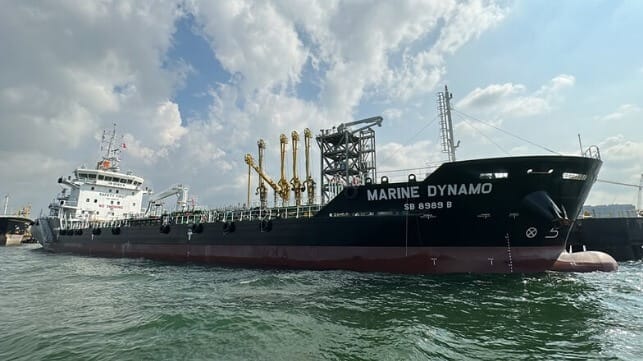 bunker barge Singapore