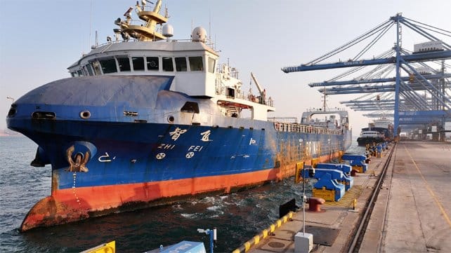 automated berthing operation