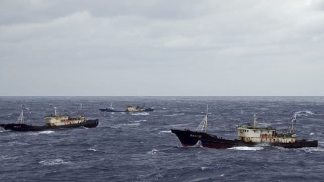 chinese fishing vessels