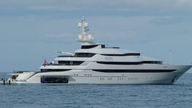 France seizes oligarch's yacht and detains merchant ships