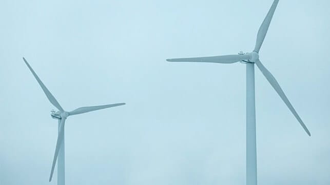 wind turbines