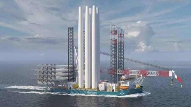 offshore wind installation vessel