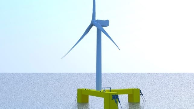 Samsung offshore wind floating design 
