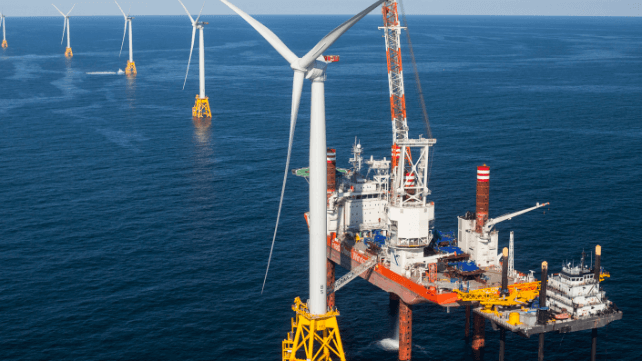 offshore wind isntallation