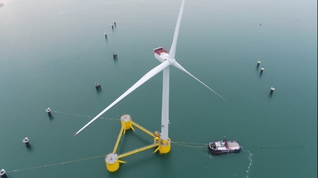 largest floating offshore wind farm