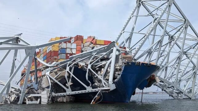 containership Dali Baltimore