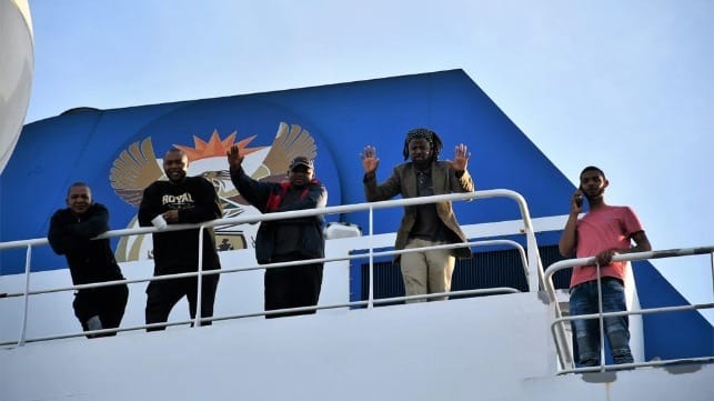 60 seafarers returned to Cape Town after rescue in South Atlantic