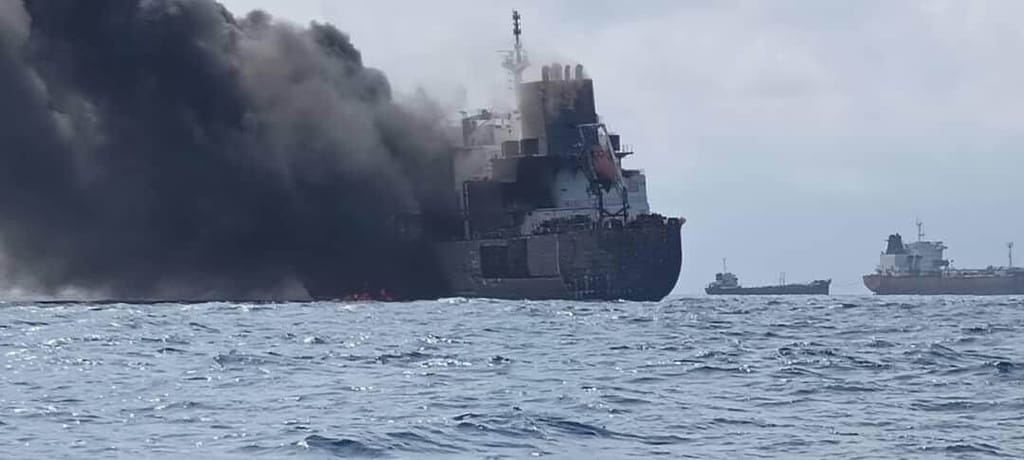 tanker collision