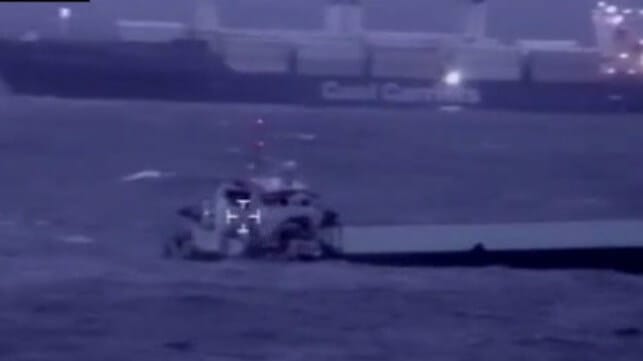 Collision in North Sea