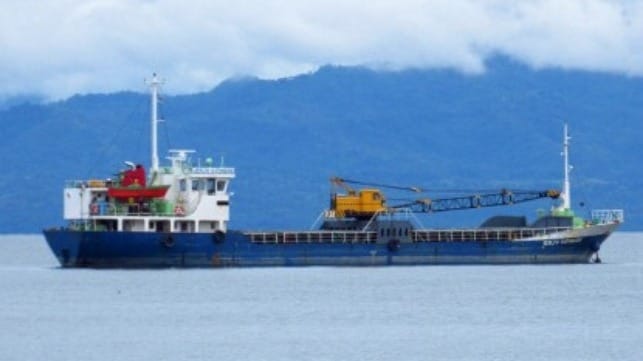 Philippine cargo ship