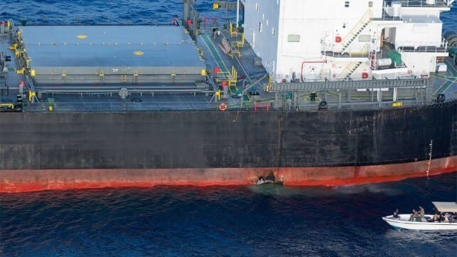 damaged bulker