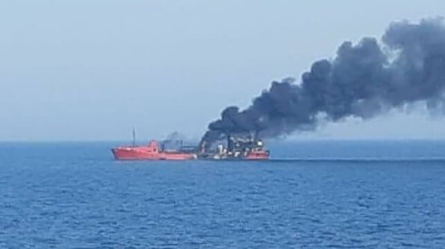 merchant ships attacked off Ukraine