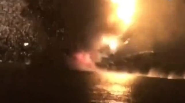 Bomb-boat attack