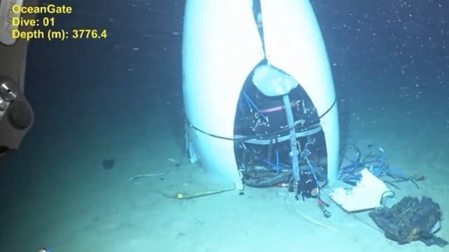 Titan submersible debris