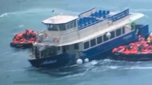 Italian ferry rescue