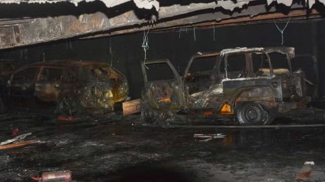 The suspected origin of the fire on Deck 10 (USCG)