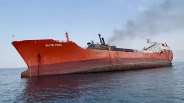 LPG tanker fire