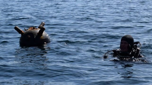 Black Sea mines
