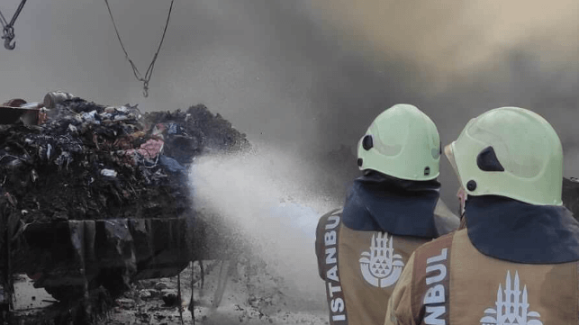 Istanbul firefighters