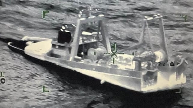 trawler sinking