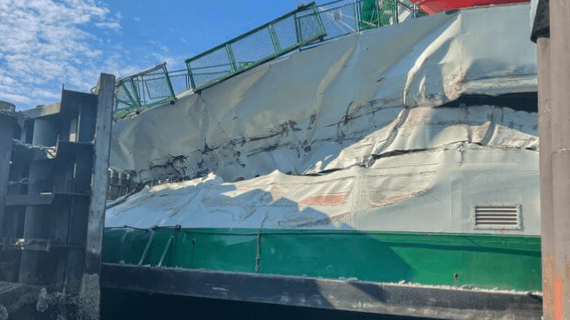 WSF ferry damage