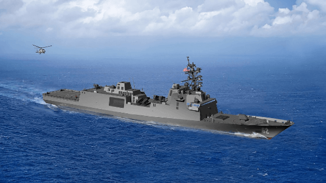 Early illustration of the Constellation-class (USN)
