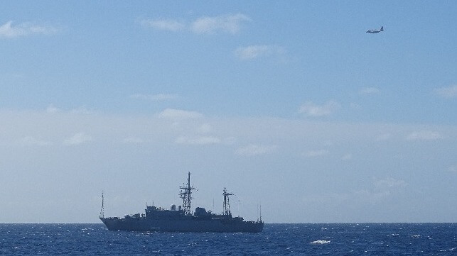 Kareliya off Oahu (USCG)