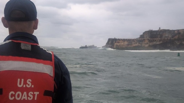 Barge grounding