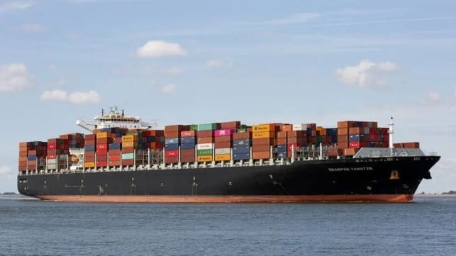 Seaspan owned containership