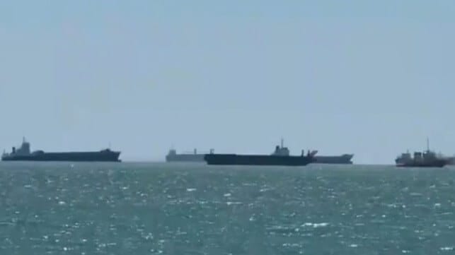 ships in Persian Gulf