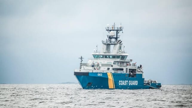 Swedish Coast Guard patrol boat