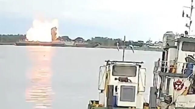 Tank Barge Explosion Kills Five Workers on Paraguay River