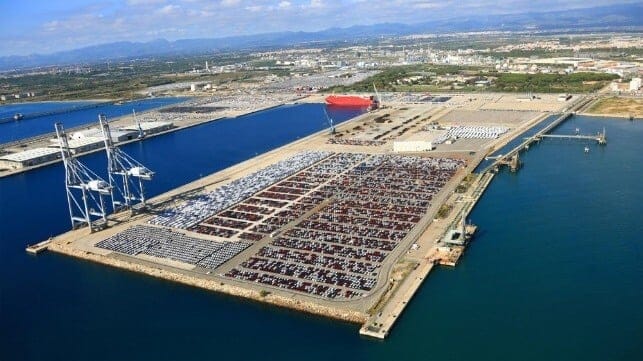 Tarragona, Spain port development 