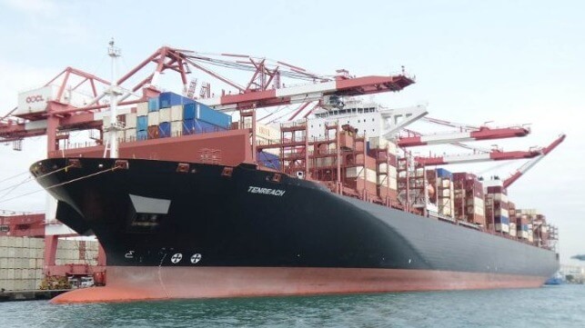  The IRISL-operated container ship Rayen (IMO 9820245) (VesselFinder/Ya Ray Yang)