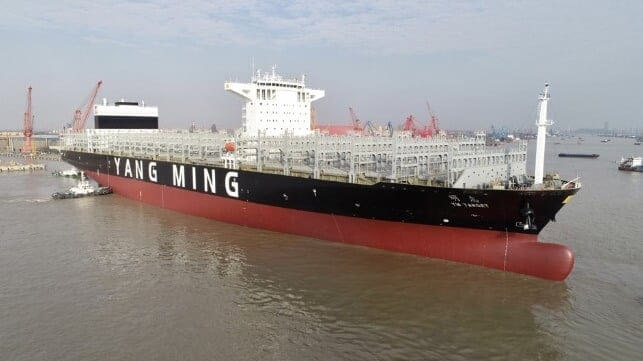 containership launch