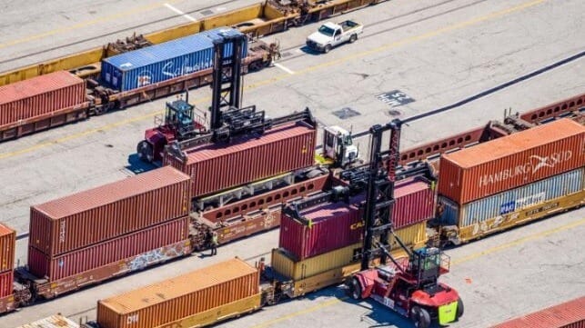 container yard