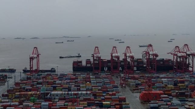 Shanghai port