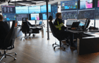 Here, the onshore bridge crew can monitor multiple vessels at the same time. Photo: Jørn Stenersen, Kongsberg Maritime