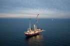 Sister ship Wind Osprey working at sea (Press handout image courtesy Cadeler)