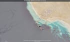 Full berths at Al Muajjiz, south of Yanbu, August 1 (Copernicus / Sentinel-2 / ESA)