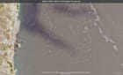 Throngs of ships at anchor off Fujairah, July 2026 (Sentinel-2 / ESA)