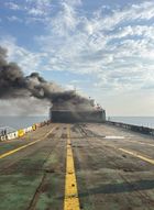 Damage to the Nadezhda (Turkish social media)