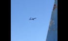 A Ukrainian strike drone flies past the Ural (Russian social media)